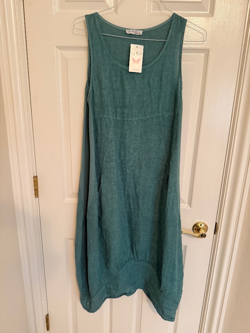Gigi Moda made in Italy 100% Linen Dress